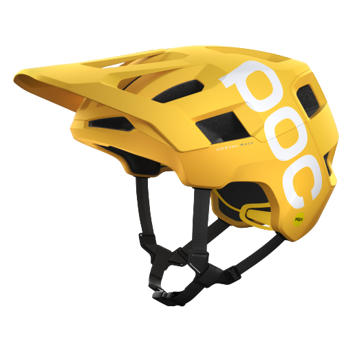 Fahrradhelm POC Kortal Race Mips Aventurine Yellow Matt - 2024