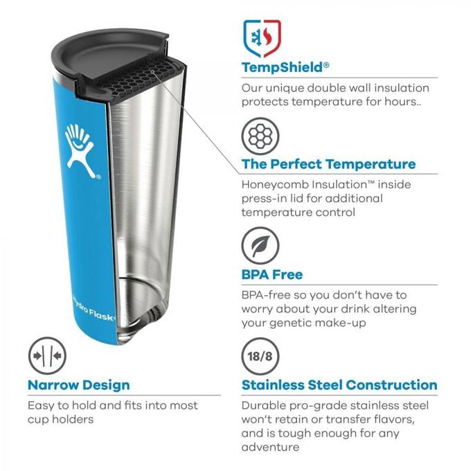 HYDRO FLASK 16 OZ Tumbler Rain