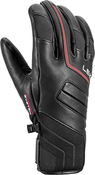Handschuhe LEKI Phoenix 3D Black/Red - 2023/24