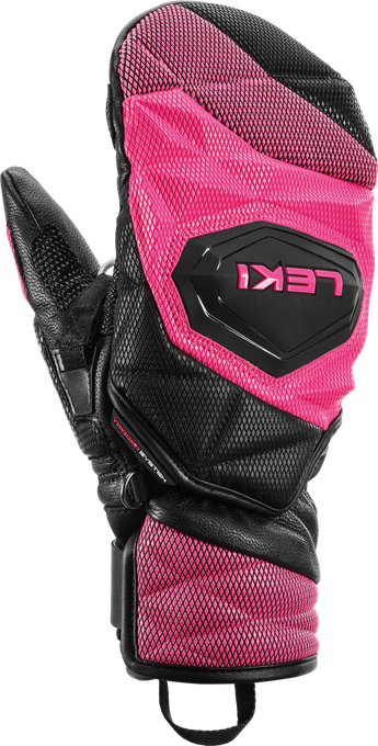 Handschuhe LEKI WCR Venom 3D Junior Mitt Pink - 2024/25