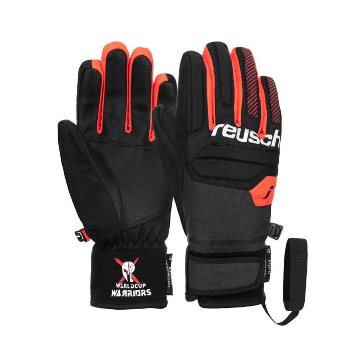 Handschuhe REUSCH Warrior R-TEX XT Junior Black/White/Fluo Red - 2022/23