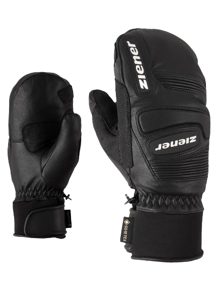 Handschuhe Ziener Guardi GTX + Gore Plus Warm PR Mitten Glove Ski Alpine Black - 2024/25