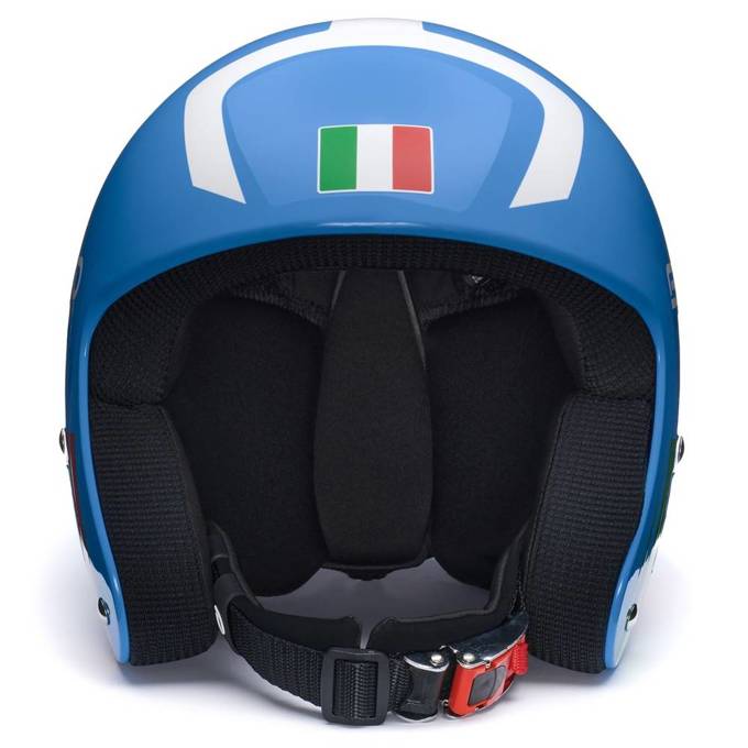 Helm BRIKO Vulcano FIS 6.8 JR Shiny Science Blue/White/Science Blue - 2022/23