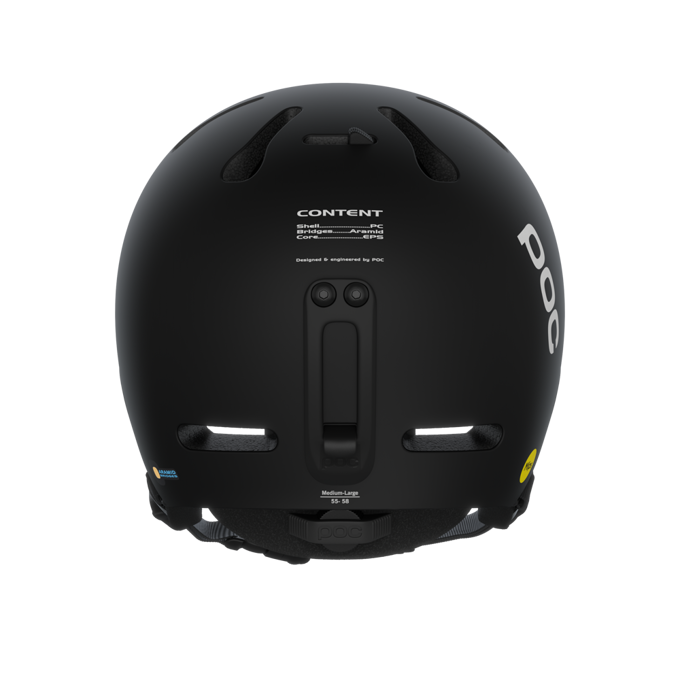 Helm POC Fornix Mips Uranium Black Matt - 2024/25