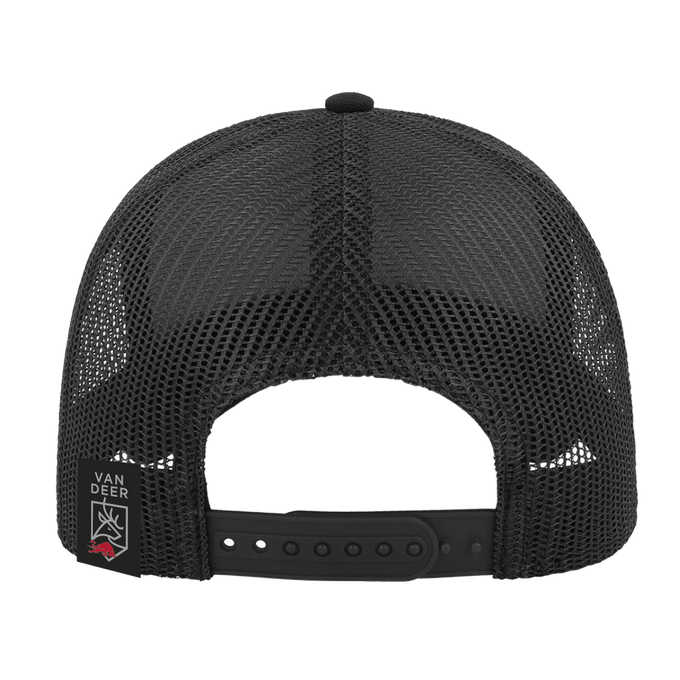 Kappe Van Deer Trucker Cap Black - 2024/25