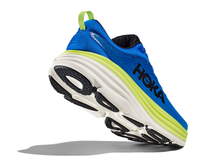 Man Schuhe Hoka Bondi 8 Electric Cobalt/Lettuce