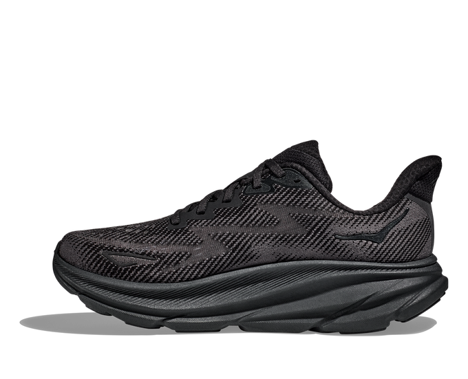 Man Schuhe Hoka Clifton 9 Black/Black