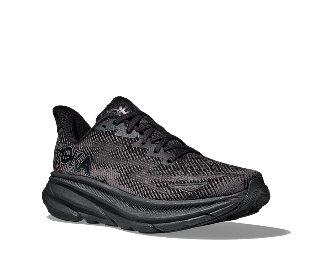 Man Schuhe Hoka Clifton 9 Black/Black