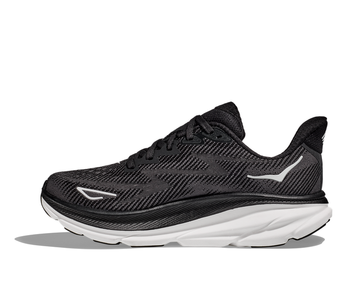 Man Schuhe Hoka Clifton 9 Black/White