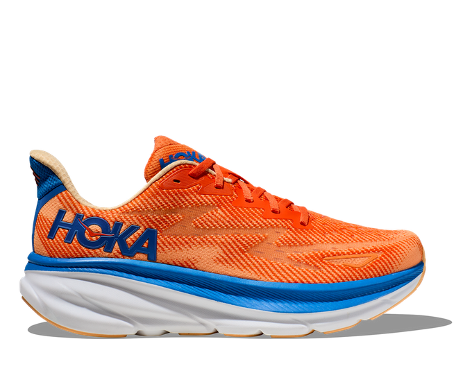 Man Schuhe Hoka Clifton 9 Vibrant Orange/Impala