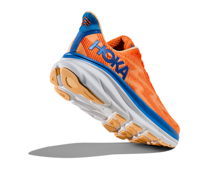 Man Schuhe Hoka Clifton 9 Vibrant Orange/Impala