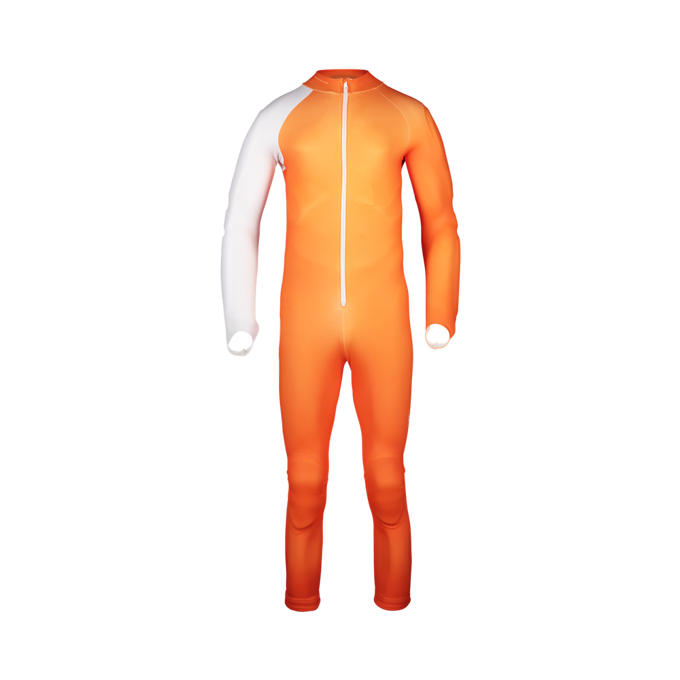 Rennanzug Poc Skin GS Zink Orange/Hydrogen White - 2023/24