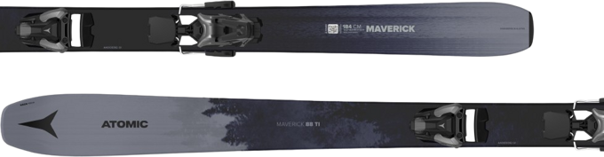 Ski Atomic Maverick 88 TI + Strive 14 GW Black/Gunmetal - 2024/25