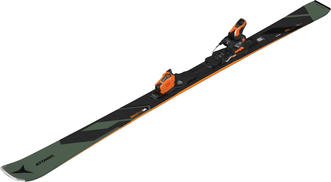 Ski Atomic Redster Q6 + MI 12 GW Black/Orange - 2024/25