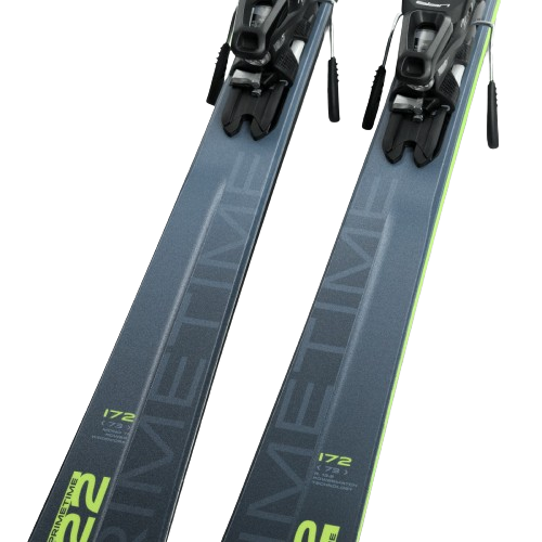 Ski ELAN Primetime 22 Blue PS + EL 10.0 GW Shift BLK/GRN - 2024/25