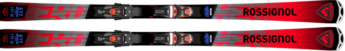 Ski Rossignol Hero Elite LT TI + Spx 14 Konect GW B80 Black Hot Red - 2024/25