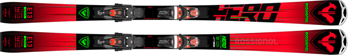 Ski Rossignol Hero Elite ST TI + Spx 14 Konect GW B80 Black Hot Red - 2023/24