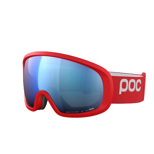 Skibrille POC Fovea Mid Prismane Red/Partly Sunny Blue - 2024/25