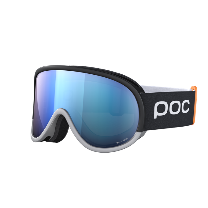 Skibrille POC Retina Mid Race Uranium Black/Argentite Silver/Partly Sunny Blue - 2023/24