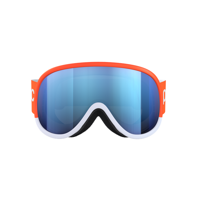 Skibrille POC Retina Mid Race Zink Orange/Hydrogen White/Partly Sunny Blue - 2023/24