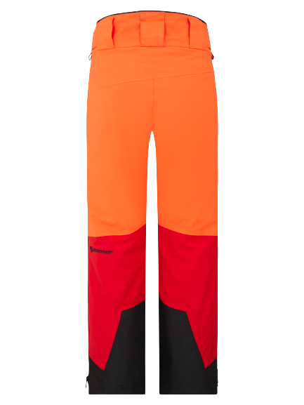 Skihose Ziener Tewes Full-Zip Man Red Orange Pop - 2024/25