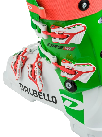 Skischuhe Dalbello DRS WC XS White/Green Race - 2024/25