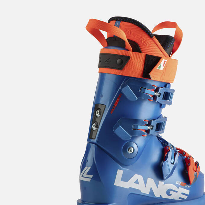 Skischuhe Lange RS 100 SC Wide Vibrant Blue - 2024/25