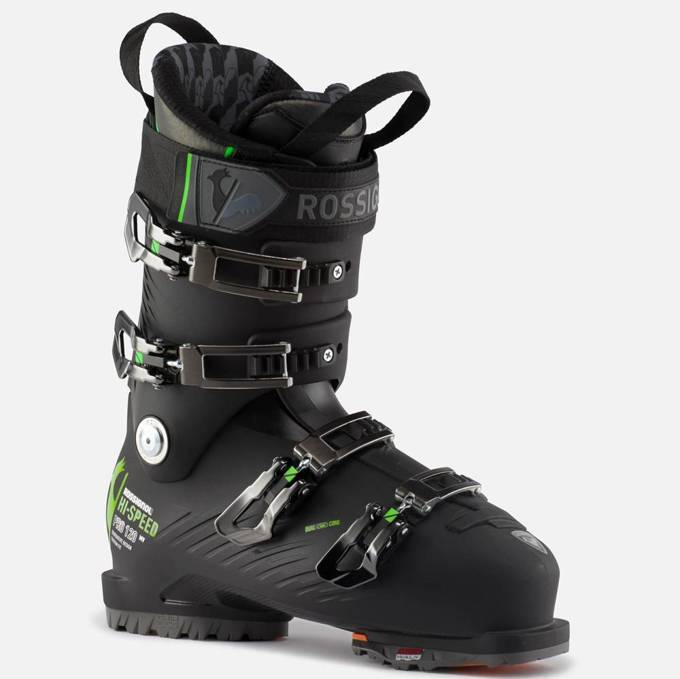 Skischuhe Rossignol Hi-Speed PRO 120 MV GW Black/Green - 2023/24