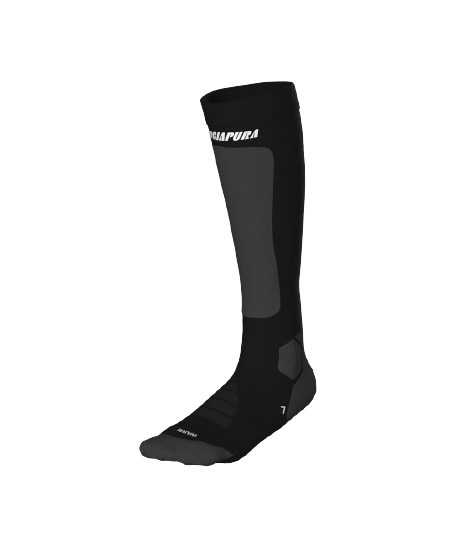Skisocken Energiapura Heat Merino Socks Anthracite/Black - 2024/25