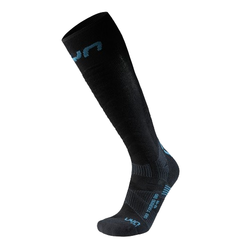 Skisocken UYN Man Ski Touring One Bio Socks Black/Blue - 2024/25