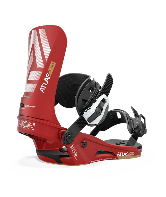 Snowboardbindungen Union Atlas Pro Metalic Red - 2024/25