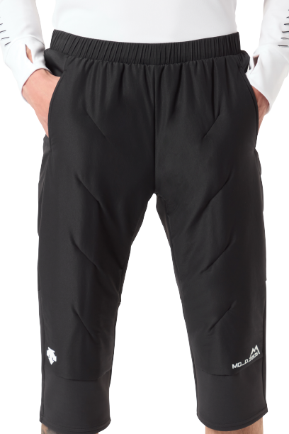 Softshellhose Descente SHybrid Middle Pants Black - 2023/24