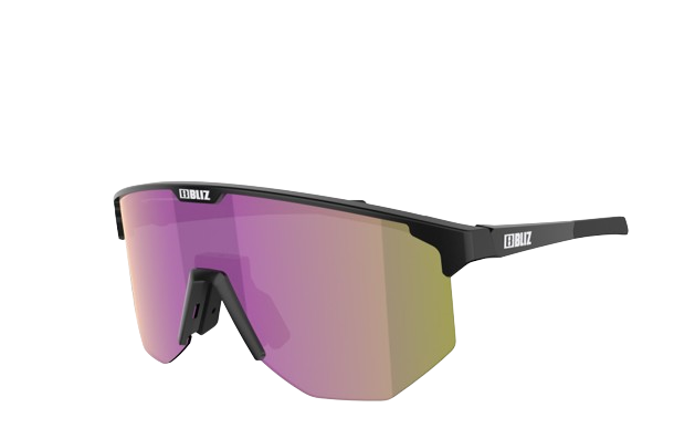 Sonnenbrille BLIZ Hero Small Matt Black/Brown Purple