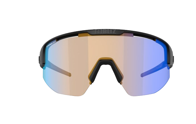 Sonnenbrille BLIZ Matrix Nano Nordic Light Matt Black/Coral Blue