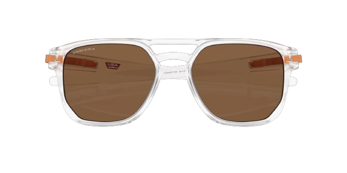 Sonnenbrille OAKLEY Latch Beta Introspect Collection Prizm Bronze Lenses / Matte Clear Frame