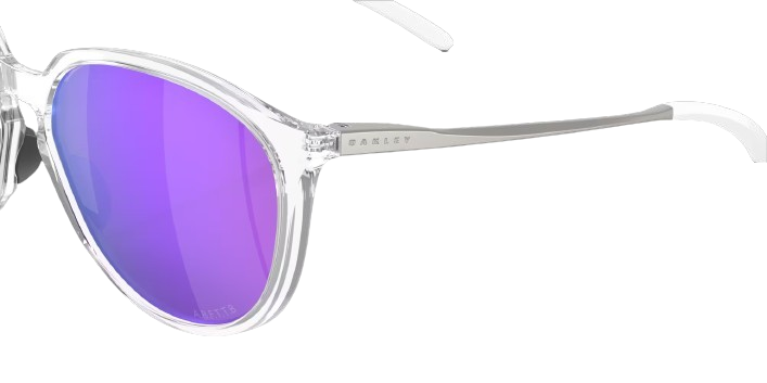 Sonnenbrille OAKLEY Sielo Mikaela Shiffrin Signature Series Prizm Violet Lenses / Polished Chrome Frame