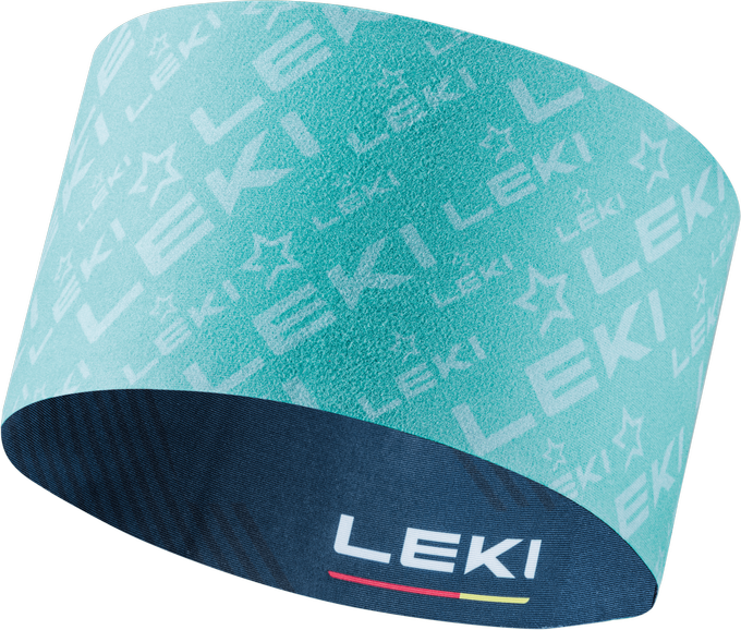 Stirnband LEKI XC Headband blue-mint - 2023