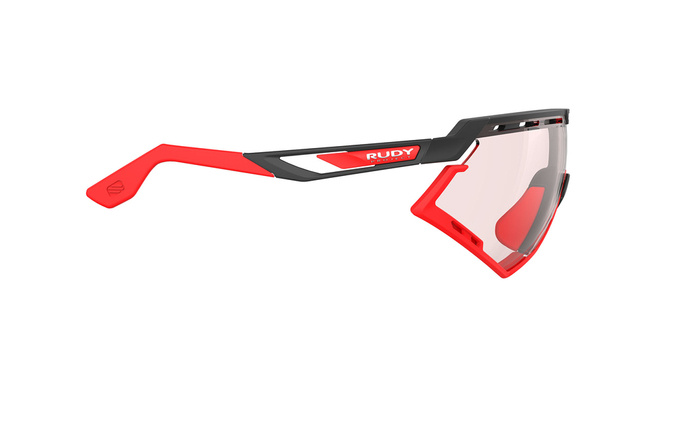 Sunglasses Rudy Project DEFENDER BLACK MATTE / BUMPERS RED FLUO - Impactx™ Photochromic 2 Red