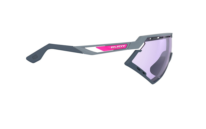 Sunglasses Rudy Project DEFENDER GLACIER MATTE / BUMPERS AVIO - Impactx™ Photochromic 2 Laser Purple