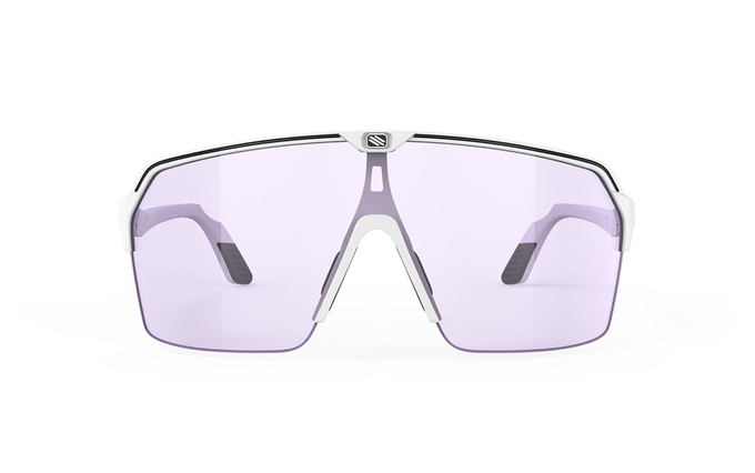 Sunglasses Rudy Project SPINSHIELD AIR WHITE MATTE - Impactx™ Photochromic 2 Laser Purple