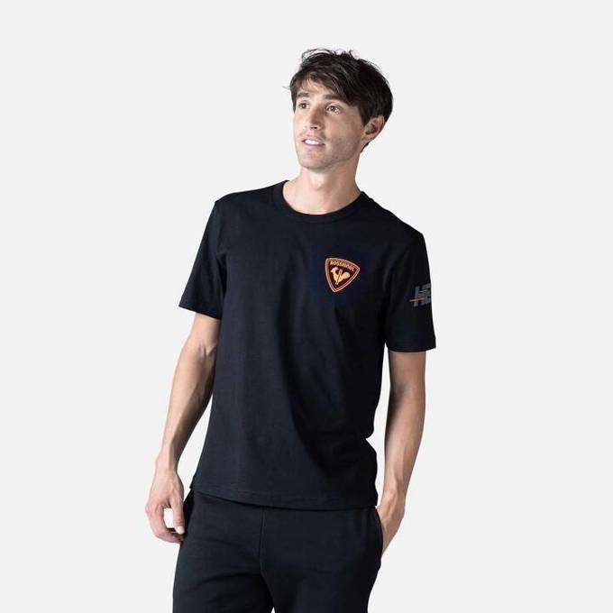 T-shirt Rossignol Hero Gradient Tee Black - 2023/24