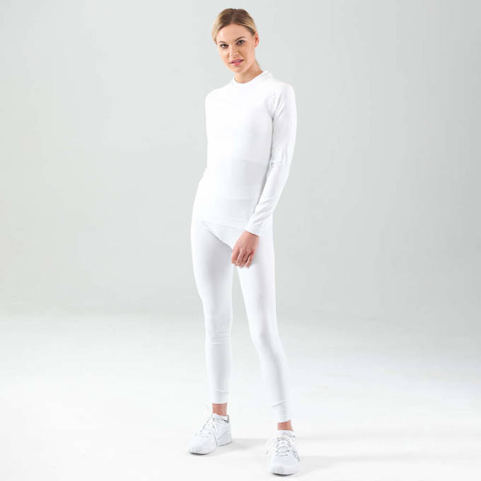 Thermounterwäsche Head Flex Seamless LS Women White - 2024/25