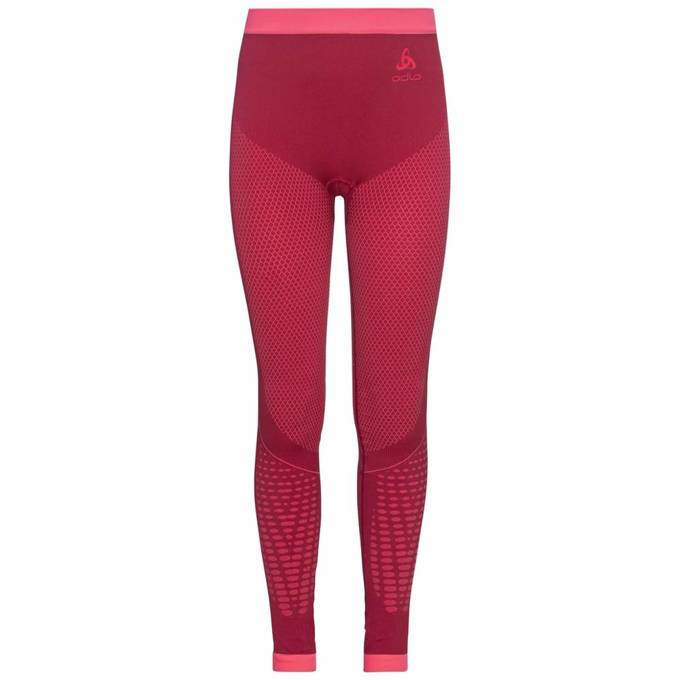 Thermounterwäsche ODLO Performance Warm Kids BL Bottom Long Raspberry Fudge/Candy Kiss - 2022/23