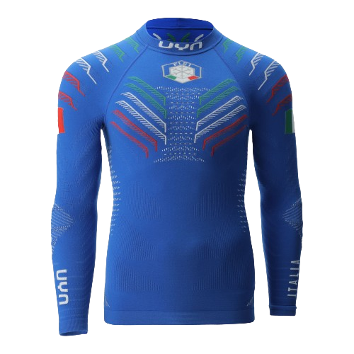 Thermounterwäsche UYN Natyon 3.0 Junior Italy UW Shirt LG SL Turtle Neck - 2024/25