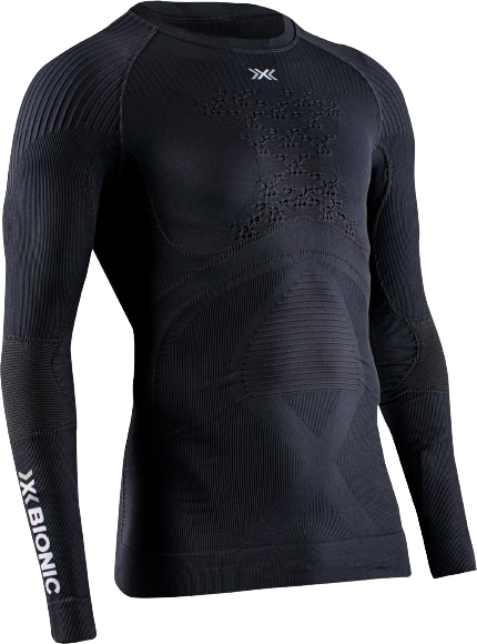 Thermounterwäsche X-bionic Energy Accumulator 4.0 Shirt LG SL Men Opal Black/Arctic White - 2024/25