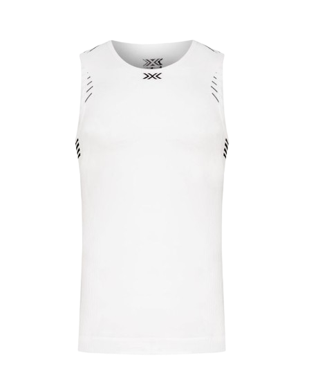 X-BIONIC Invent 4.0 LT Men's Sleeveless T-shirt Arctic White/Opal Black - 2024