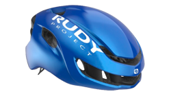  Bike Helmet Rudy Project NYTRON BLUE METAL (SHINY) - BLACK (MATTE)