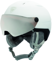 Helm Rossignol Fit Visor Impacts W White - 2023/24