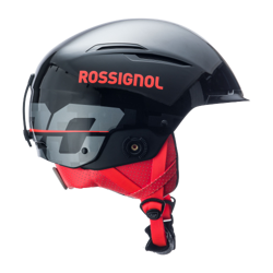 Helm Rossignol Hero Slalom Impacts Black + Chinguard - 2024/25