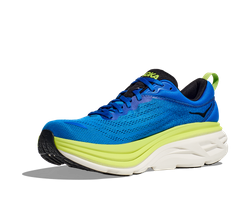 Man Schuhe Hoka Bondi 8 Electric Cobalt/Lettuce